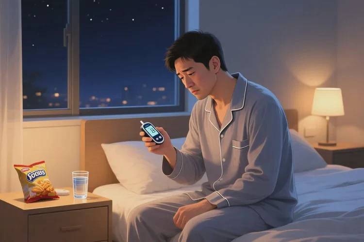 38岁晚上血糖22.6是怎么回事(图1)