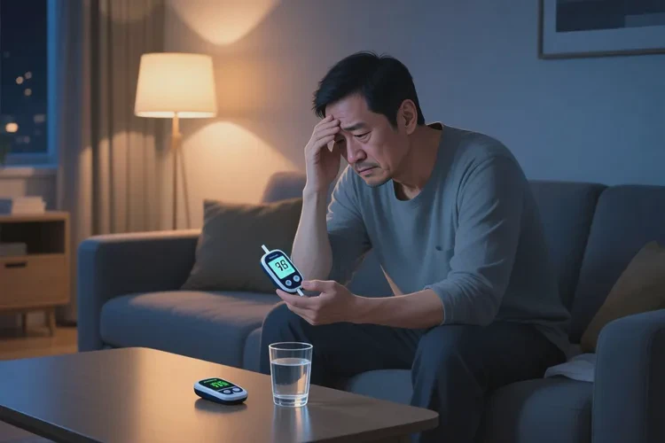 38岁晚上血糖25.0是怎么回事(图1)