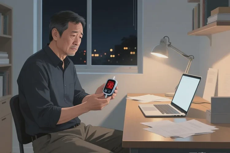 38歲晚上血糖28.6是怎么回事(圖1)