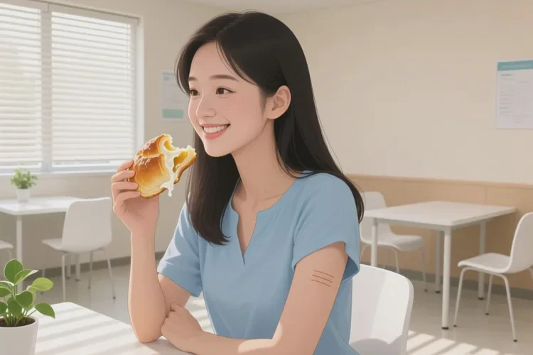 打完流感疫苗后,能吃奶黃包嗎(圖1)