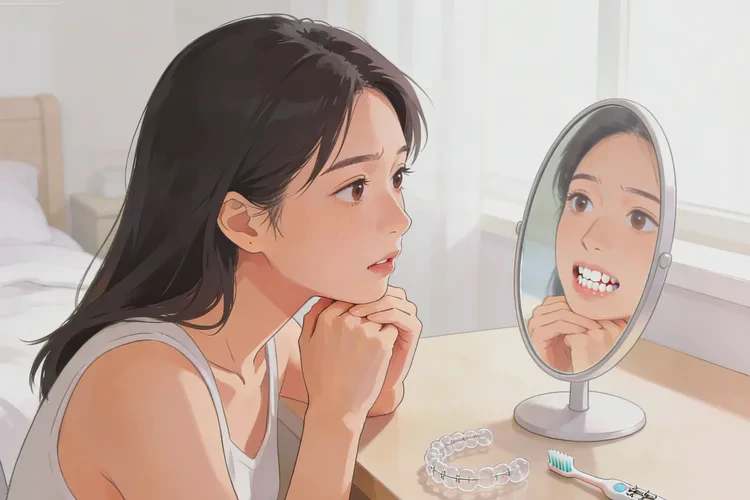 正畸牙齒后牙齒松動(dòng)怎么辦恢復(fù)快(圖1)