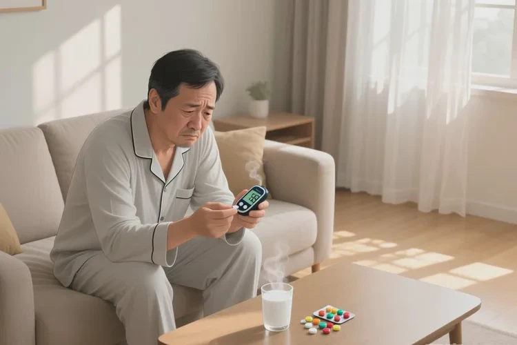 38岁晚上血糖24.2是怎么回事(图1)