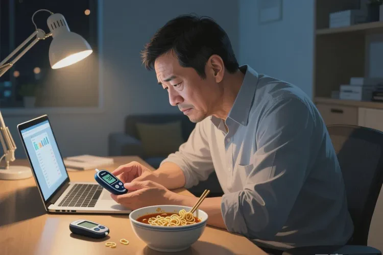 38岁晚上血糖27.2是怎么回事(图1)