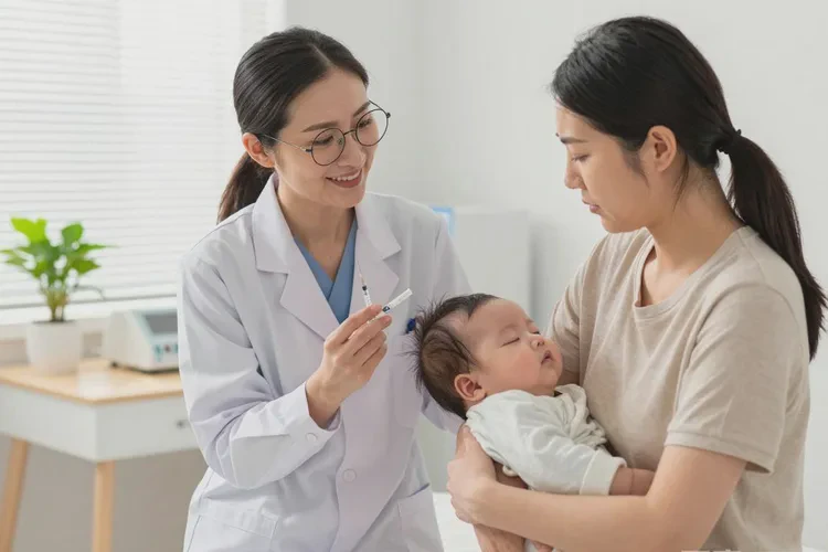 打疫苗前妈妈感冒母乳(图2)