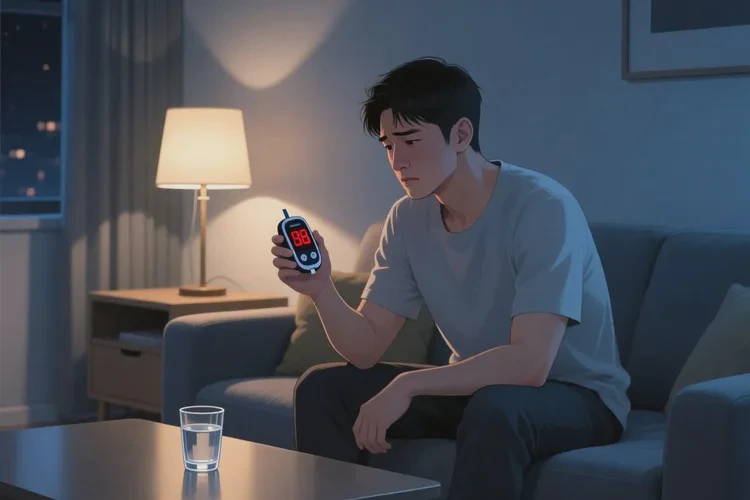 38歲晚上血糖22.7是怎么回事(圖1)