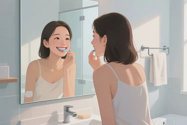 成人牙齒正畸兩個(gè)月的變化(圖1)