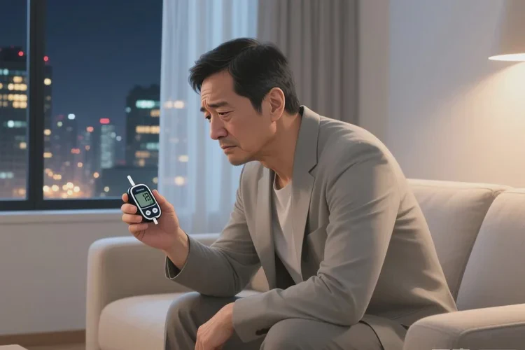 38岁晚上血糖22.5是怎么回事(图1)