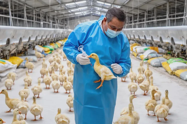 鴨苗打疫苗的時(shí)間(圖4)