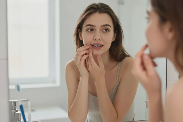 正畸期牙齒用手摸有點(diǎn)晃動(dòng)正常嘛(圖1)