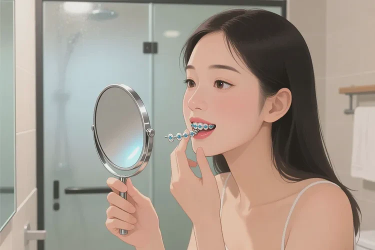 正畸牙齒鋼絲移位會(huì)怎么樣(圖1)