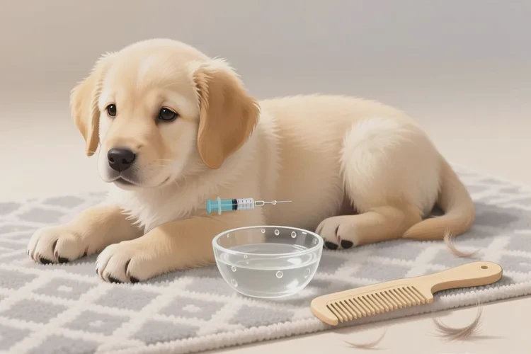 狗狗打了一针疫苗可以洗澡吗(图4)