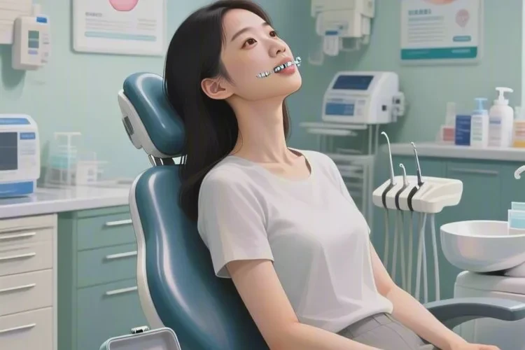 牙齒正畸鋼絲末端扎嘴了怎么辦(圖1)