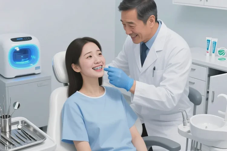 正畸發(fā)現(xiàn)牙齒松動(dòng)了(圖1)