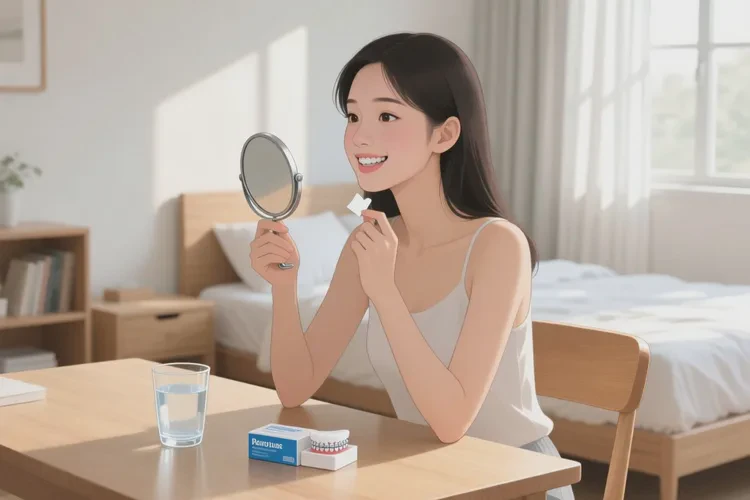 正畸牙齒鋼絲移位怎么辦(圖1)