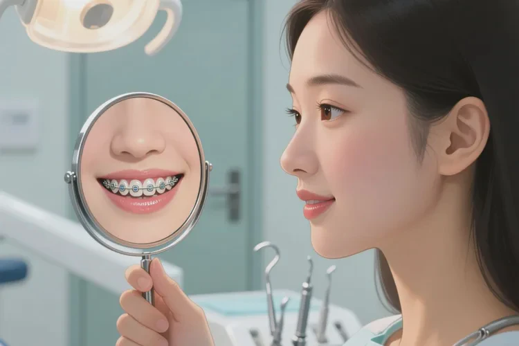 正畸牙齒上有裂痕怎么辦(圖1)