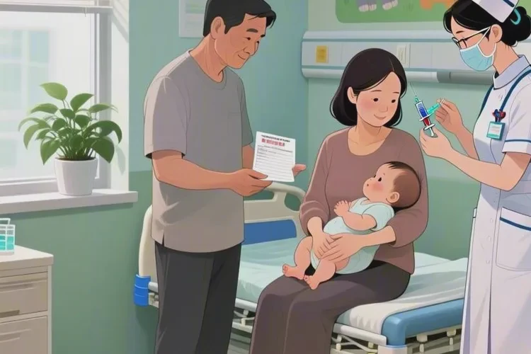 一个月的宝宝打疫苗后(图3)