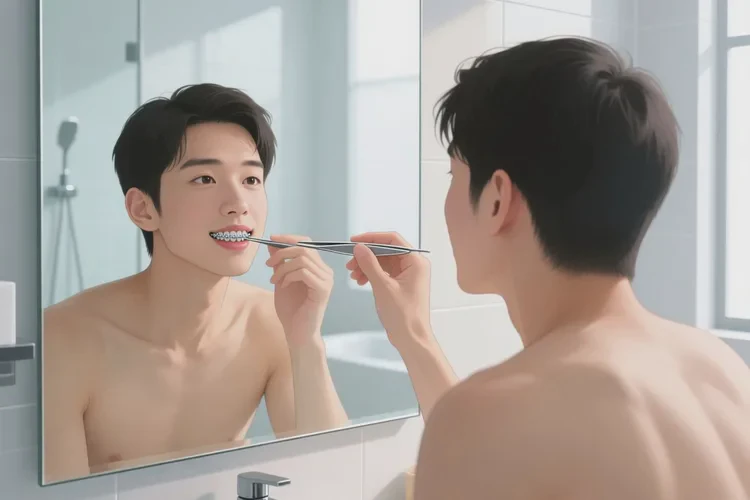 牙齒正畸鋼絲偏移怎么辦(圖1)