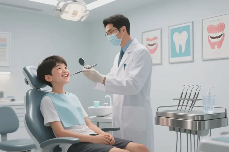 正畸過后牙齒有牙縫(圖1)