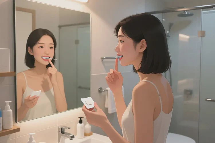 牙齒正畸鋼絲末端扎嘴(圖2)