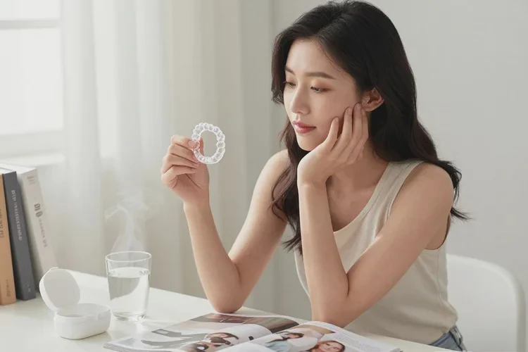 正畸后牙齒有縫隙戴保持器有用嗎(圖1)