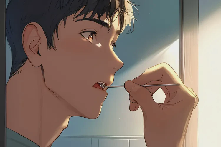 牙齒正畸鋼絲末端扎了怎么辦(圖1)