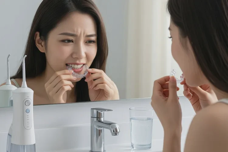 正畸完牙齒有縫隙(圖1)