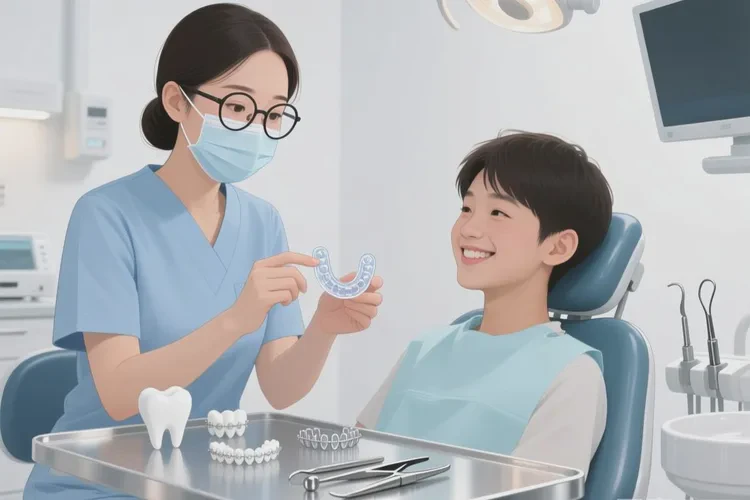 正畸過后牙齒有牙縫(圖3)