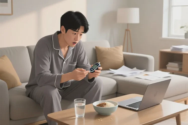 38岁睡前血糖22.4是怎么回事(图1)