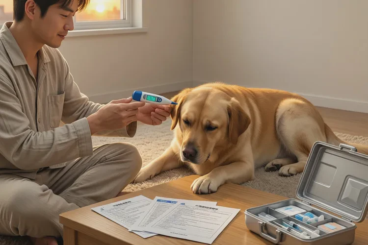 狗狗打疫苗前后(图3)