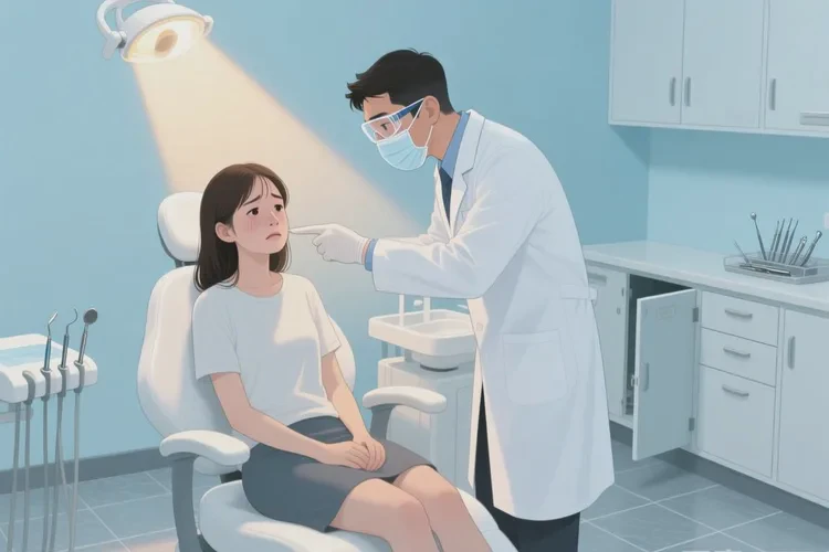 拔正畸牙牙齒向下移位怎么辦(圖1)