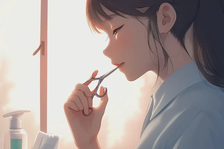 牙齒正畸鋼絲末端扎了怎么辦(圖2)