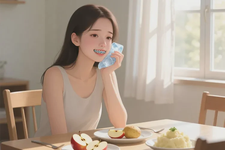 正畸時(shí)候感覺(jué)牙齒被擠壓了(圖1)