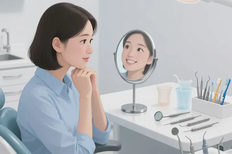 牙齒正畸感覺有點(diǎn)齙牙(圖1)