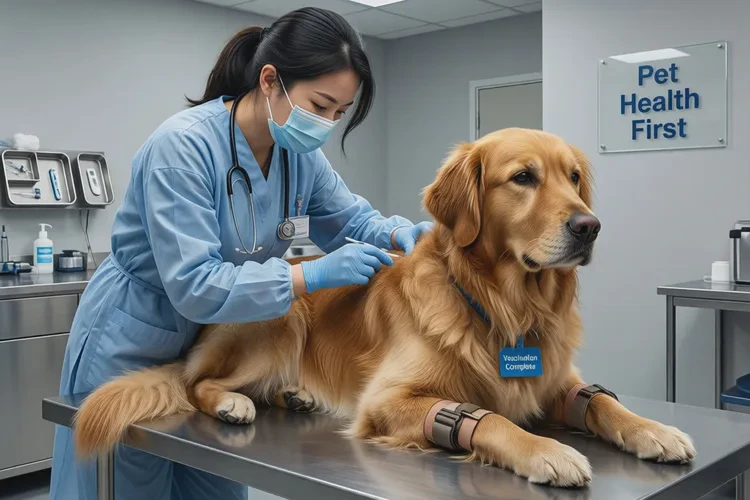 狗打疫苗前后多久能洗澡(图1)