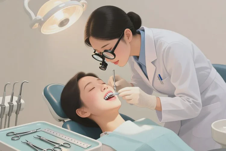 正畸牙齒鋼絲移位會(huì)怎么樣(圖4)