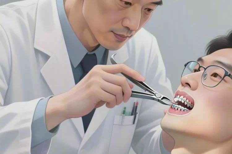 拔正畸牙牙齒向下彎曲疼(圖2)