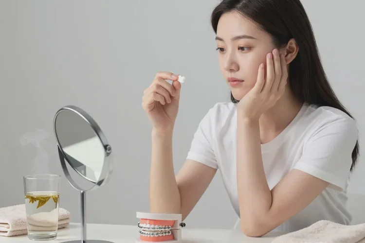 正畸牙齒鋼絲移位怎么處理(圖1)