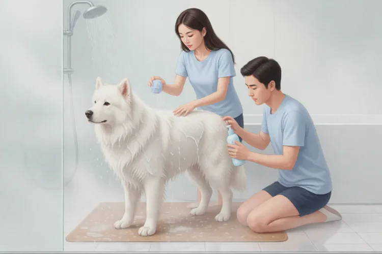 狗狗打完第一针疫苗多久可以洗澡(图4)