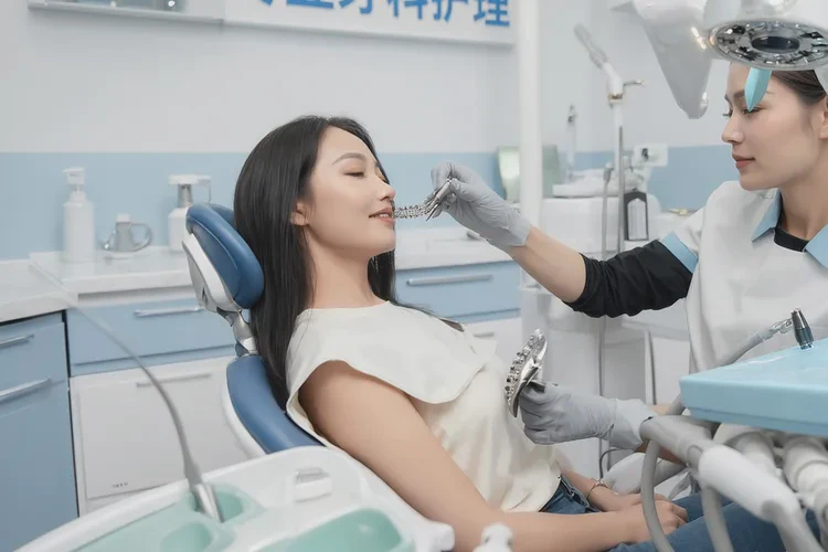 牙齒前突正畸側臉對比(圖2)