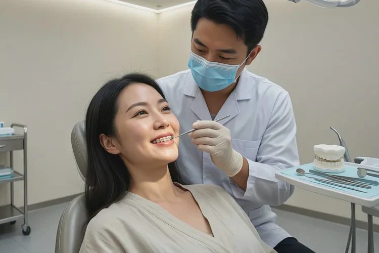 正畸牙齒出現(xiàn)松動怎么辦(圖1)