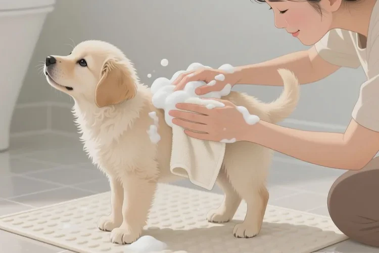 狗狗打了一针疫苗可以洗澡吗(图3)