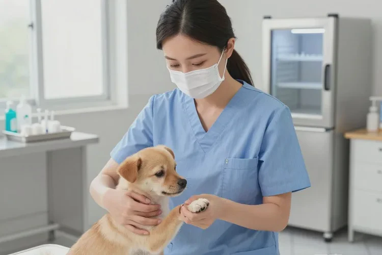 狗狗打完疫苗突然死亡(图1)