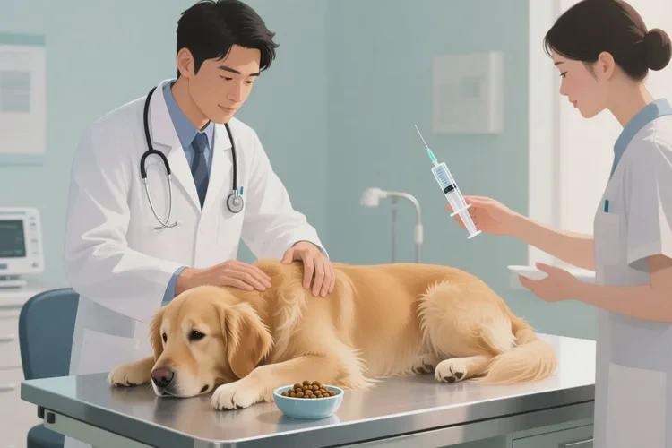 狗狗打疫苗空腹还是吃饱(图1)