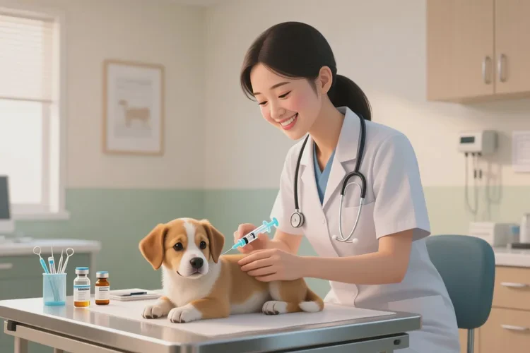 狗狗打疫苗前后需要注意什么事项(图1)