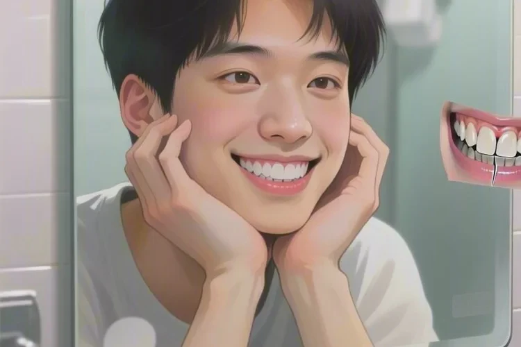 正畸牙齒過程中齒縫變大(圖4)