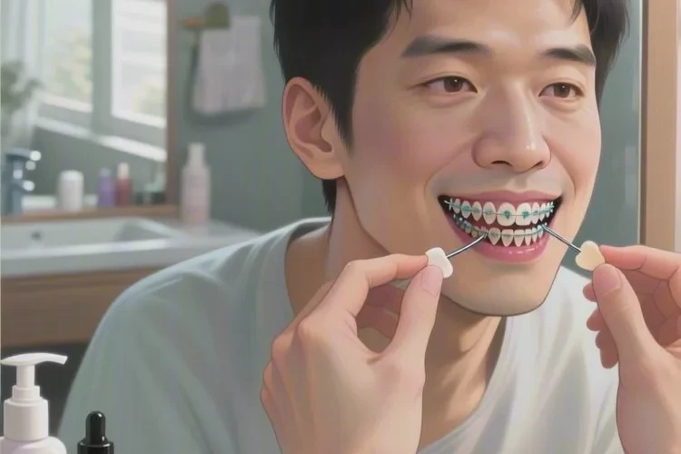 牙齒正畸鋼絲末端扎嘴了怎么辦(圖2)