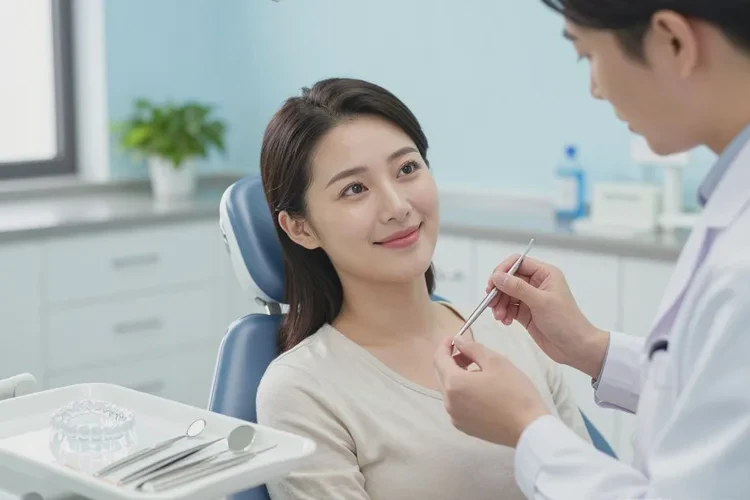 正畸的時(shí)候牙齒掉了(圖1)