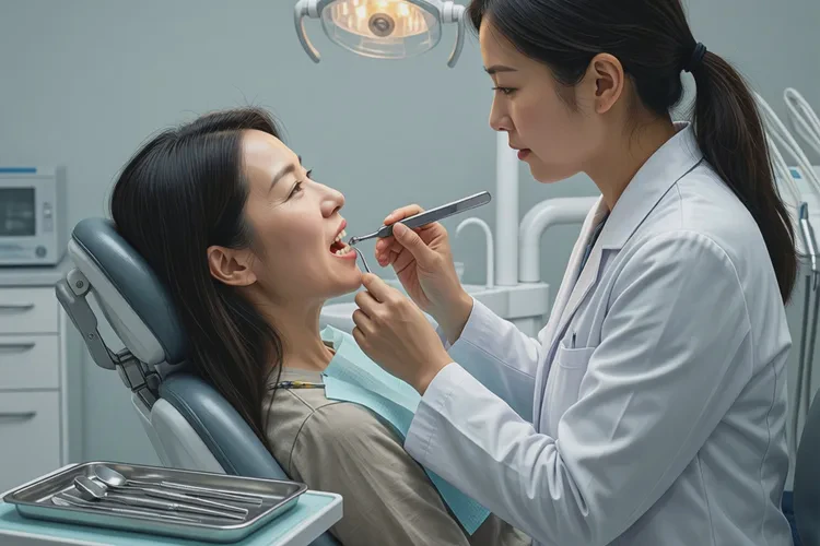 正畸后牙齒懸空(圖1)