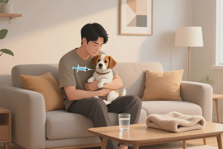 狗洗澡当天能打疫苗吗(图2)