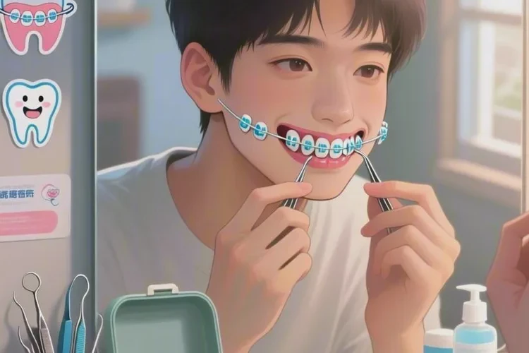 正畸牙齒鋼絲從牙槽里跑出來怎么辦(圖1)